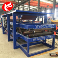 Eps tile sandwich panel steel wall making machine